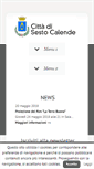 Mobile Screenshot of comune.sesto-calende.va.it